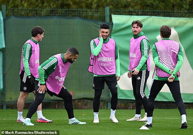 Celtic train ahead of a crucially important Europa League clash at home to Celta Vigo
