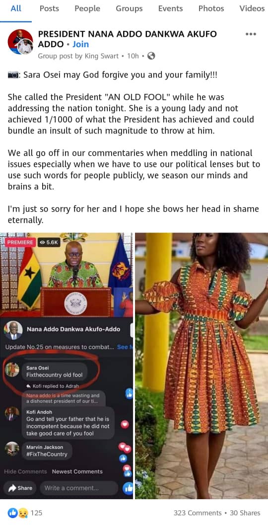 Ending politics of insult: More troubles for Sara Osei, the lady who insulted Akufo Addo. 54