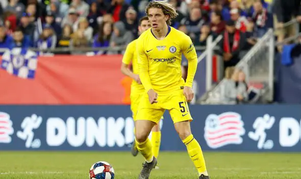 Conor Gallagher: The midfielder made his debut in 2019