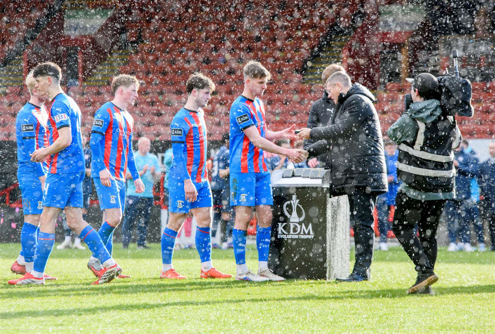 Inverness Caledonian Thistle were runners-up in the KDM Evolution Trophy last season. Picture: Daniel Forsyth