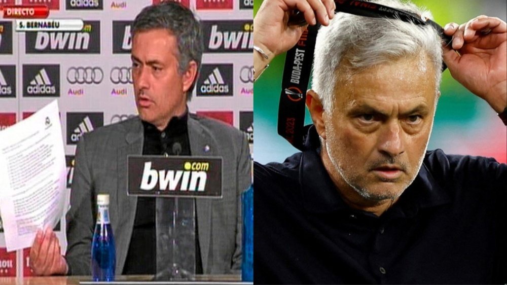 Mourinho a tout connu face à Séville. Capture/Canal+/Reuters