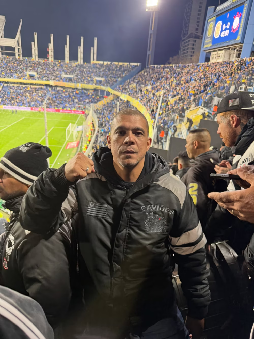 Presidente da Gaviões da Fiel, Alexandre Domenico, é alvo de pedido de investigação da CBF após publicação sobre árbitros do Campeonato Brasileiro - (Foto: Reprodução via Instagram)