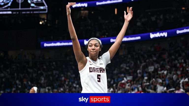 Take a look at some of Angel Reese's best plays this season, as the Atlanta Dream take on the Golden State Valkyries in the WNBA finals.