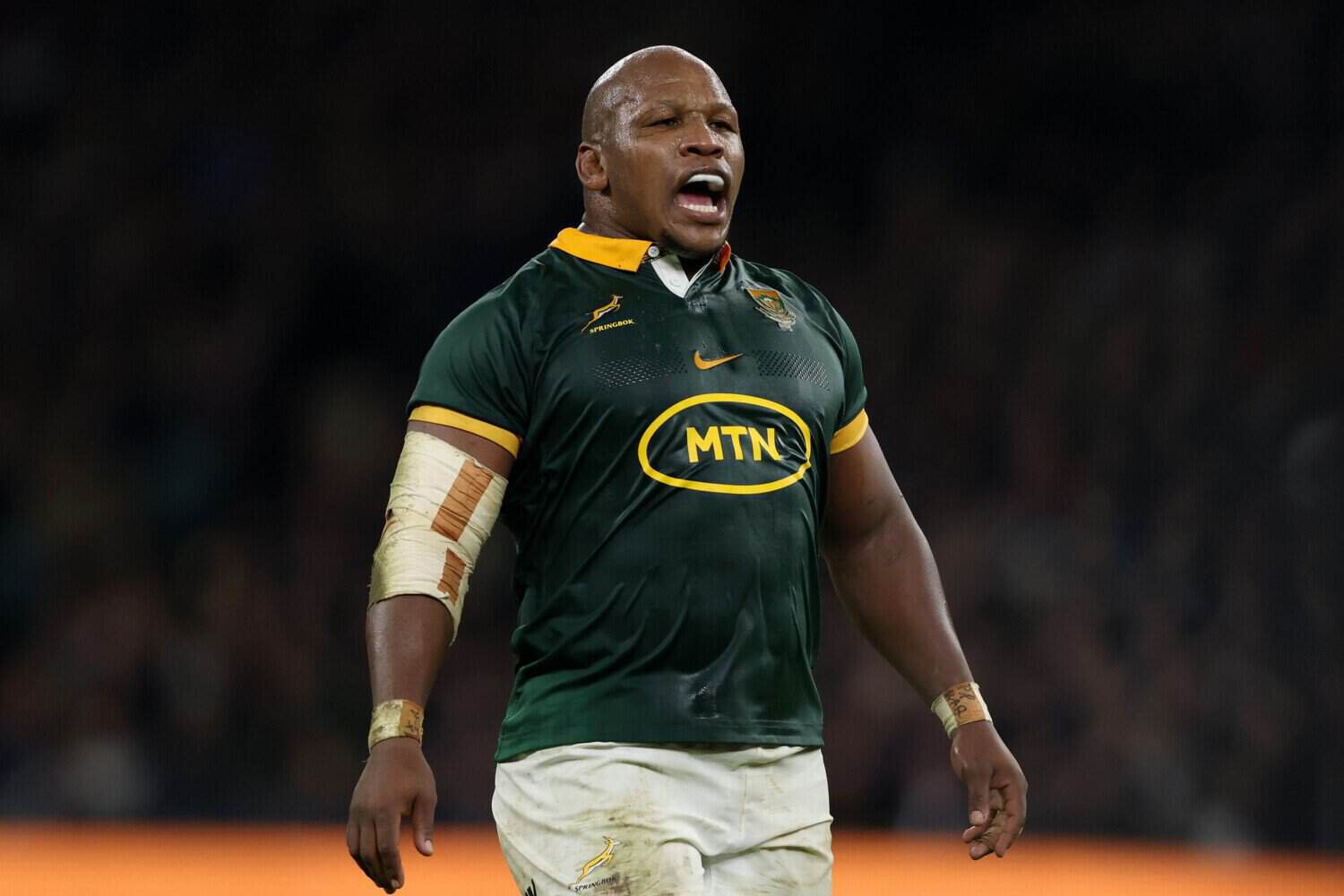 Springbok hooker Bongi Mbonambi