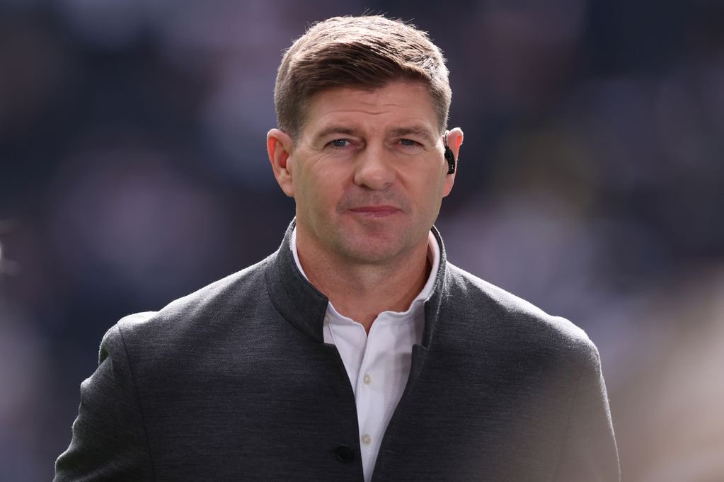 LONDON, ENGLAND - SEPTEMBER 19: Steven Gerrard during the Premier League 2026/27 match between Tottenham Hotspur and Aston Villa FC at Tottenham Hotspur Stadium on September 19, 2026 in London, England. (Photo by Catherine Ivill - AMA/Getty Images)