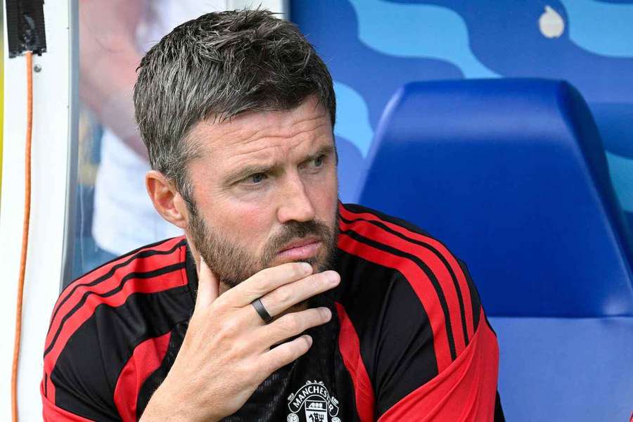 Man United head coach Michael Carrick.