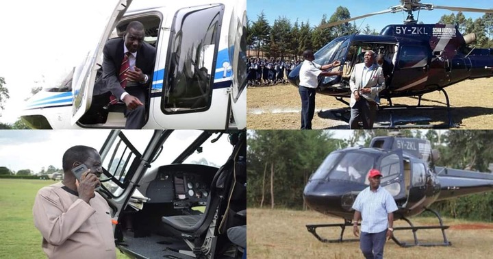 List of Politicians and Businessmen Who Own Helicopters in <a class=