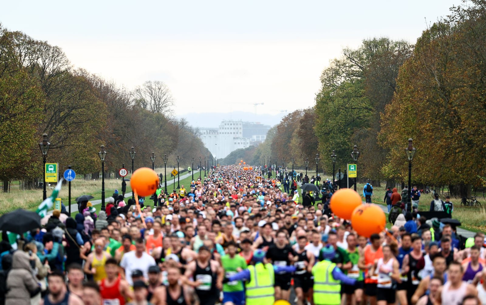 A general view of the Dublin Marathon last year. Photograph: Andrew Conan/Inpho