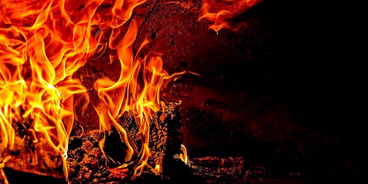 There is a fire in the valley | The Elephant