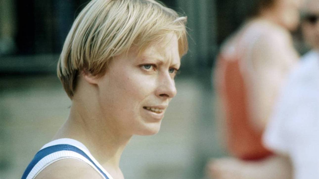 Sie war eine der größten DDR-Legenden der Leichtathletik