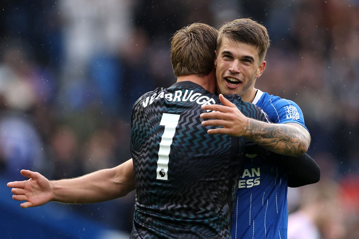 Luka Vuskovic has played almost every minute for Brighton & Hove Albion since his summer transfer from Tottenham Hotspur