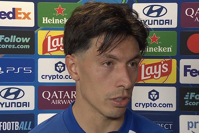 His remark came after Martinez's extraordinary post-match rant against club chiefs