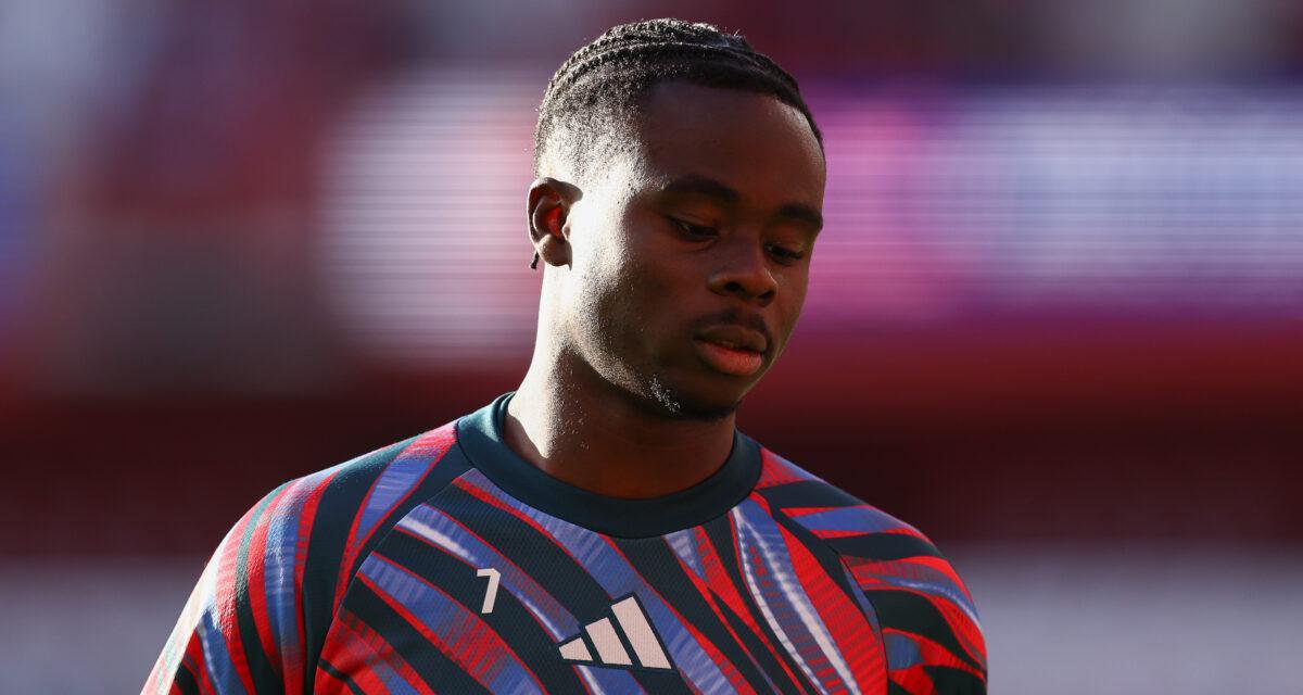 Bukayo Saka avec Arsenal