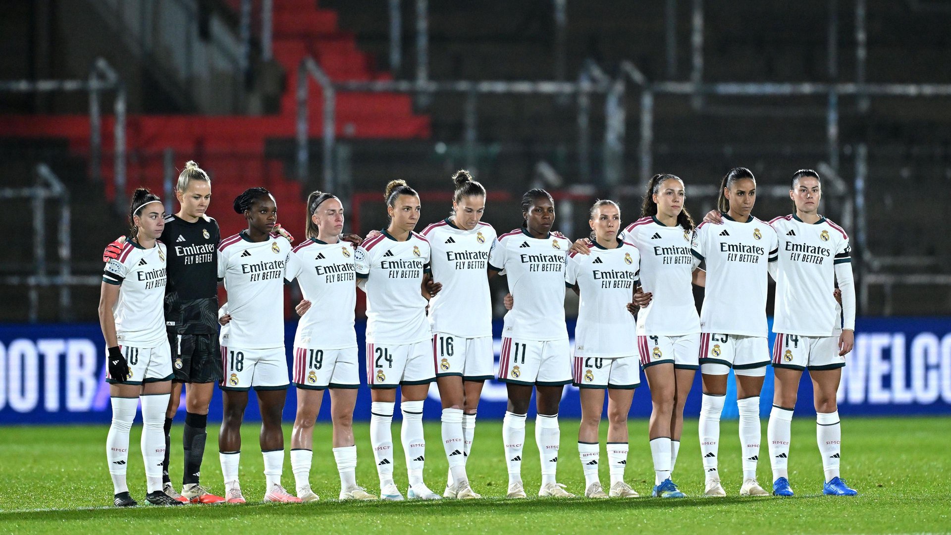 Real Madrid minute of silence