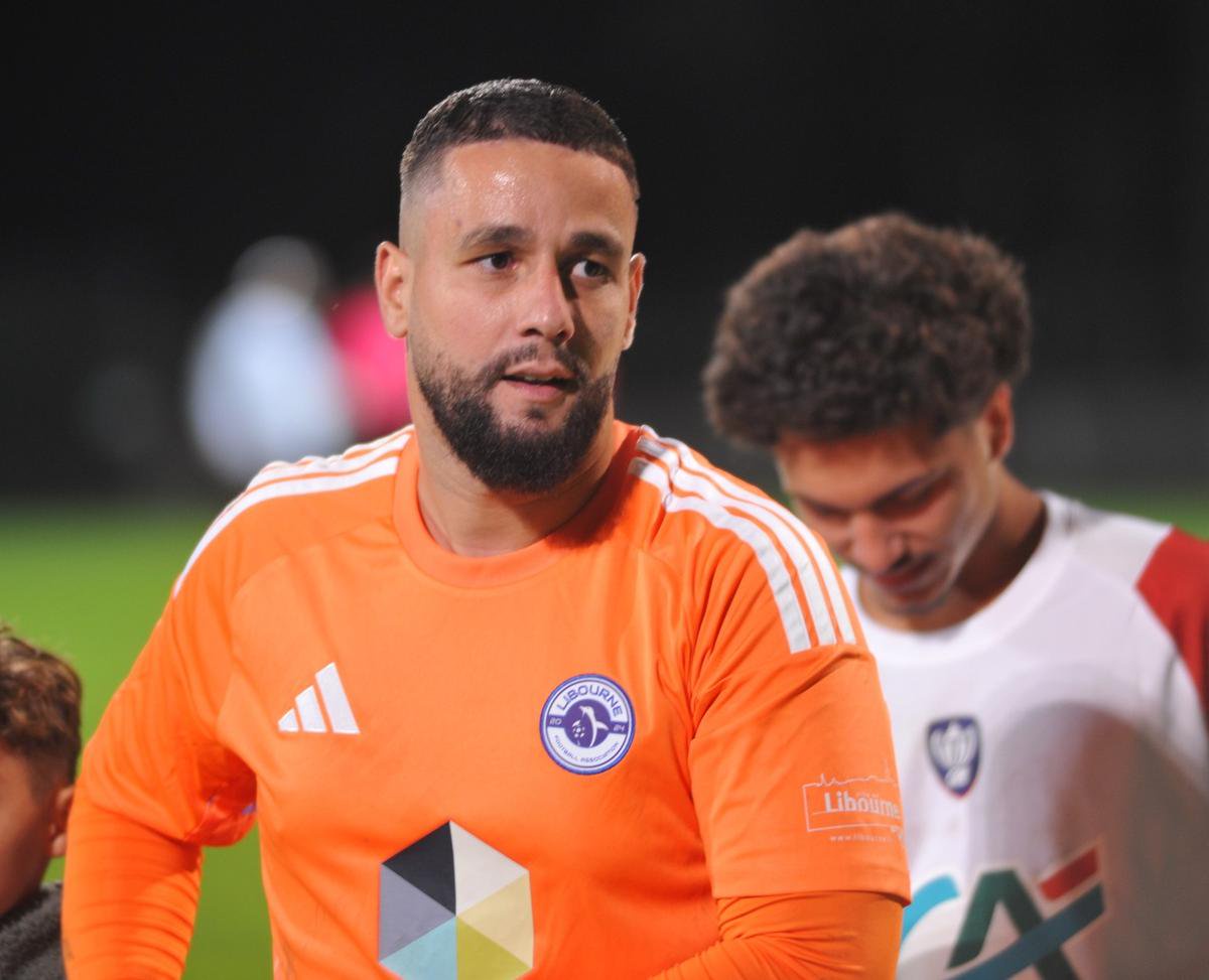Yazid Mokhfi a assuré pour Libourne pour ce 5e tour de Coupe de France.