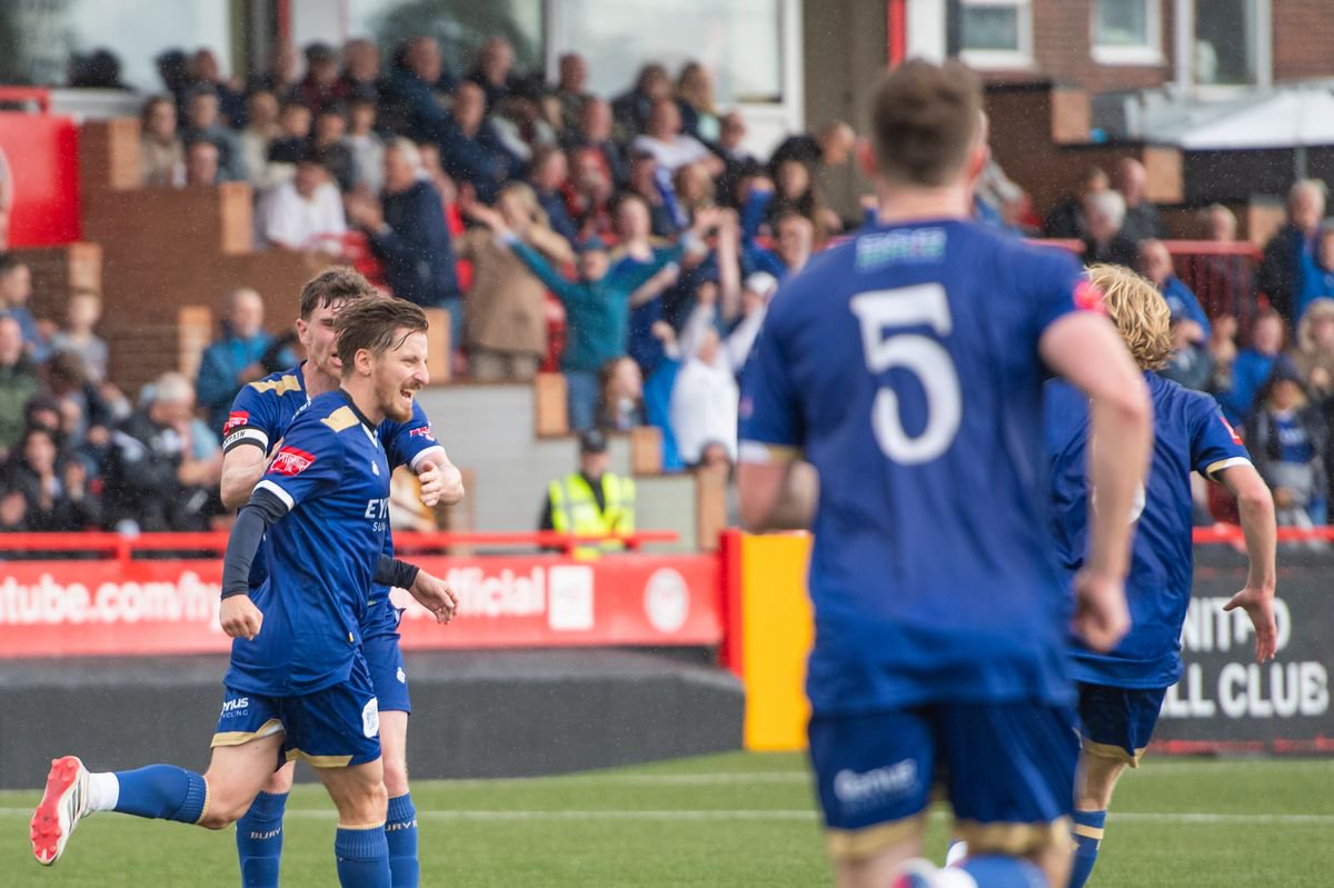 Bury FC are in FA Cup fourth qualifying round action on Saturday against Harrogate with a place in the first round on offer for the winners 