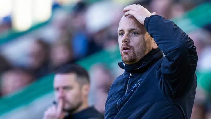 Hibs manager Marink Reedijk