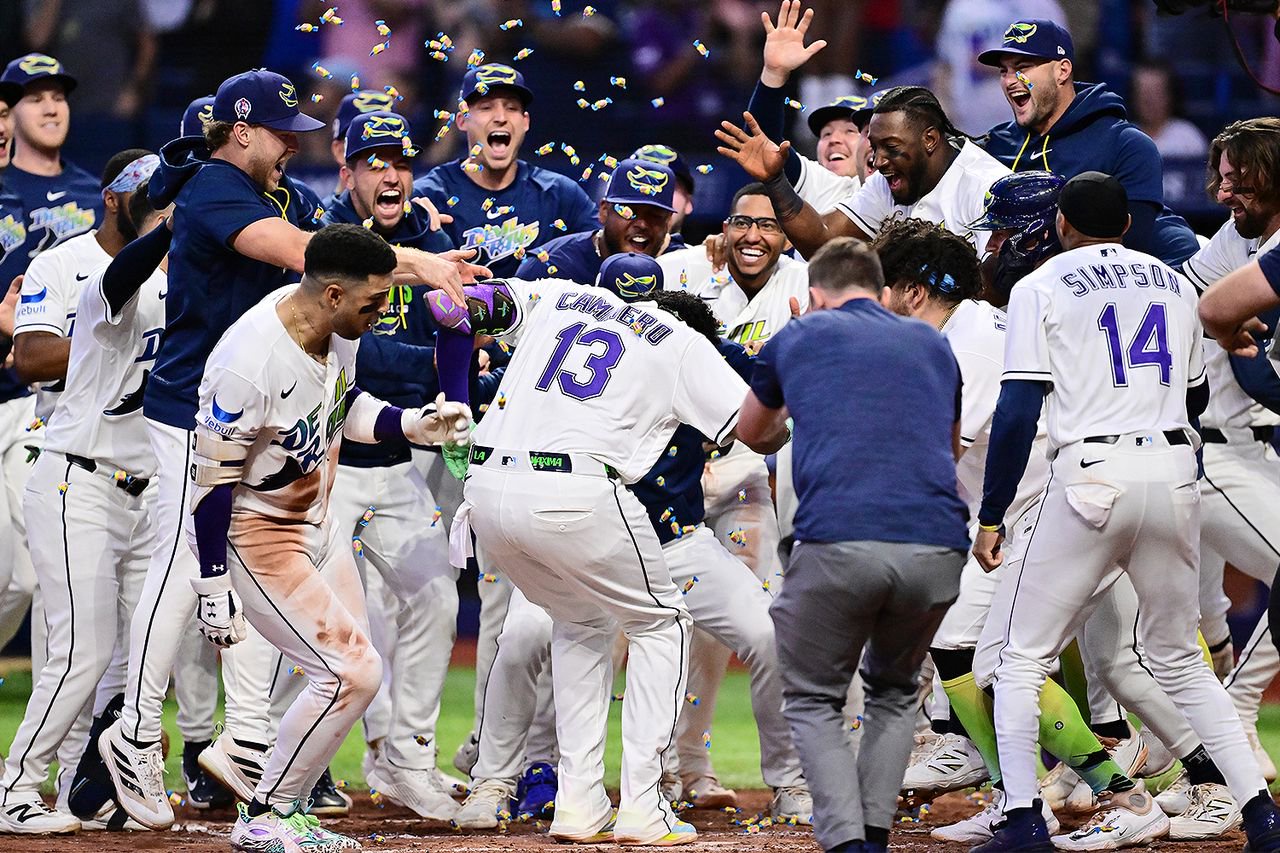The Tampa Bay Rays in September 2026.Credit: Julio Aguilar/Getty