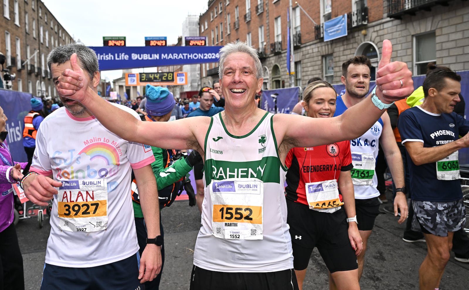 Martin Kelly of Raheny Shamrock AC, who will run in the Dublin Marathon for a 45th time this year. Photograph: Sam Barnes/Sportsfile