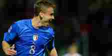 Daniele De Rossi playing for Italy