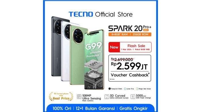 TECNO SPARK 20 Pro Plus