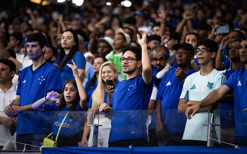 Torcida do Cruzeiro no Mineirão