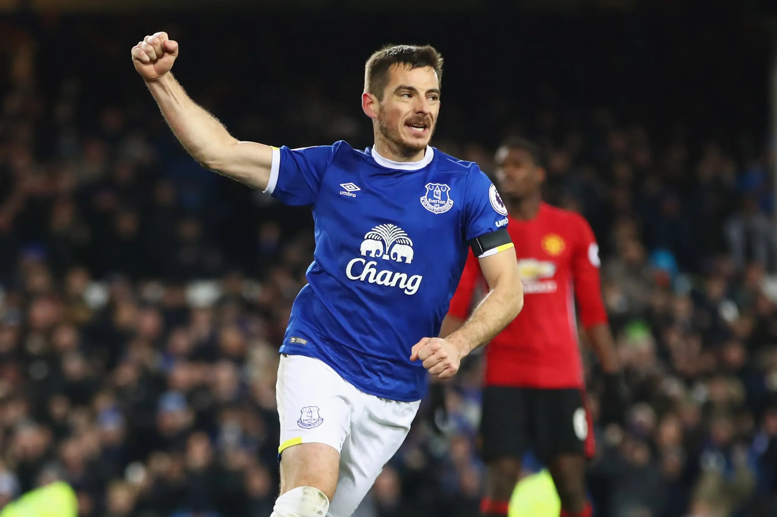 Leighton Baines was a regular scorer of set-pieces.