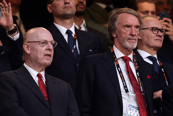 BILBAO, SPAIN - MAY 21: Avram Glazer, co owner alongside Sir Jim Ratcliffe, owner of Ineos and co-owner of Manchester United dur