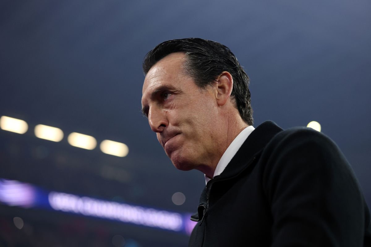 Aston Villa manager Unai Emery
