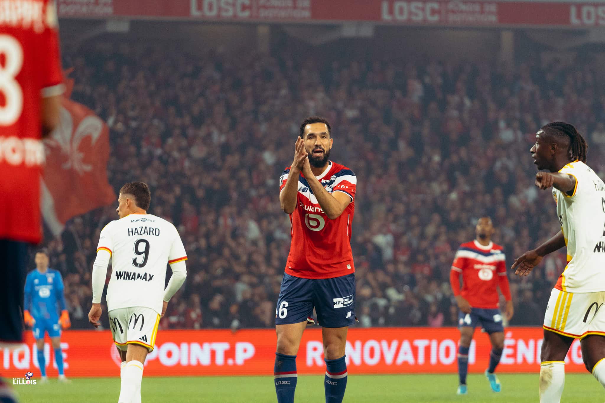 Nabil Bentaleb, milieu de terrain du LOSC.
