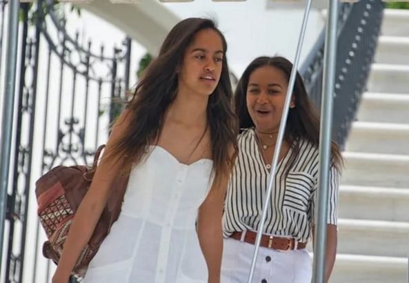 Malia Obama Et Sa Soeur Cadette