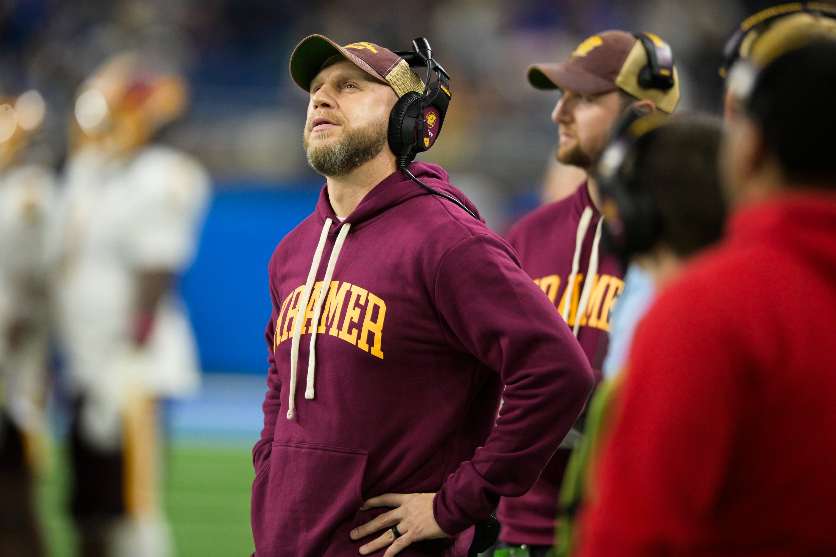 Matt Drinkall is in his second season as head football coach at Central Michigan.