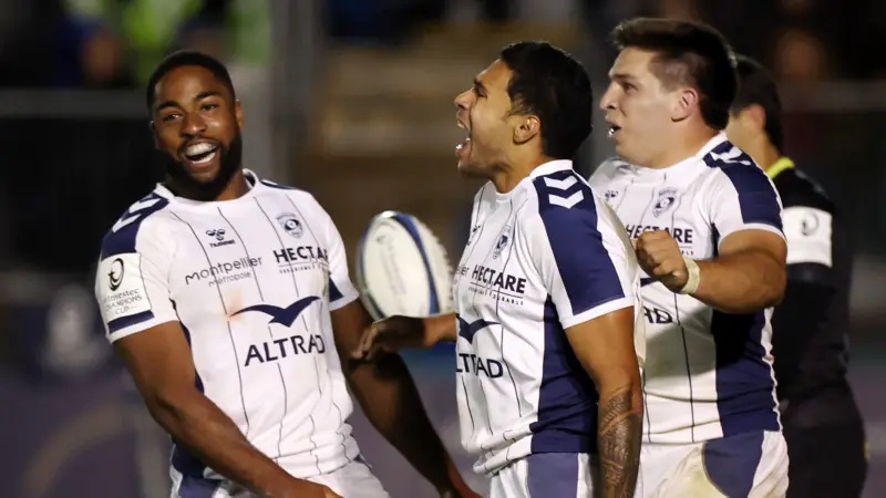 Montpellier celebrate