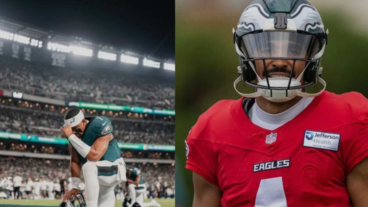 Jalen Hurts - Instagram/@jalenhurts & Instagram/@philadelphiaeagles