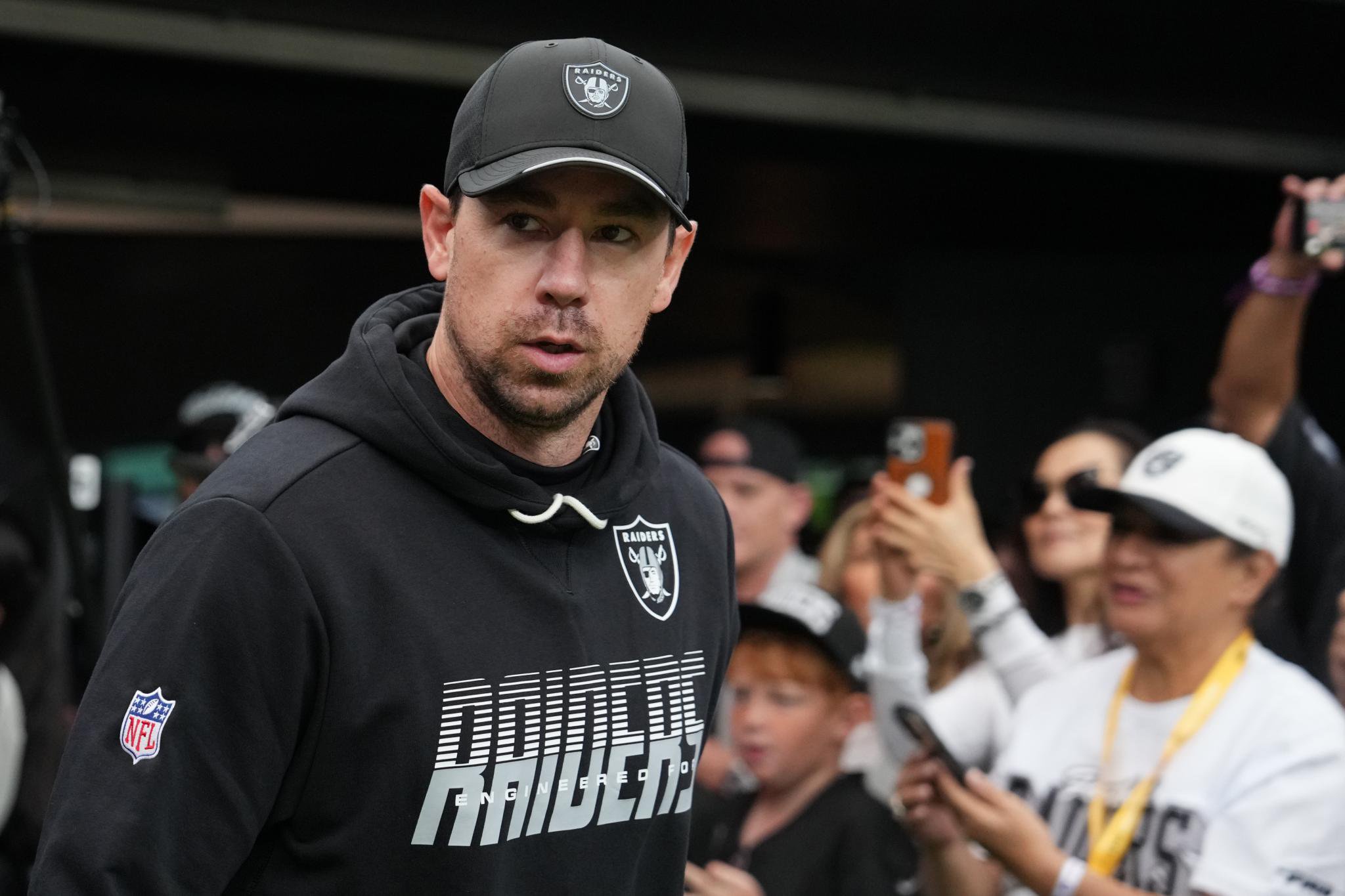 Raiders coach Klint Kubiak