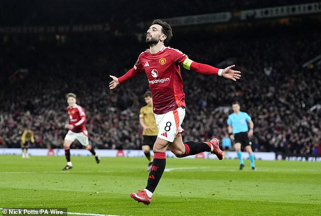 Bruno Fernandes has been the one shining light in what has been a dark season for United