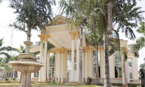 The Power Of Money: See The Multi-Million Naira Mansion That Looks Like A White House Owned By A Former Governor