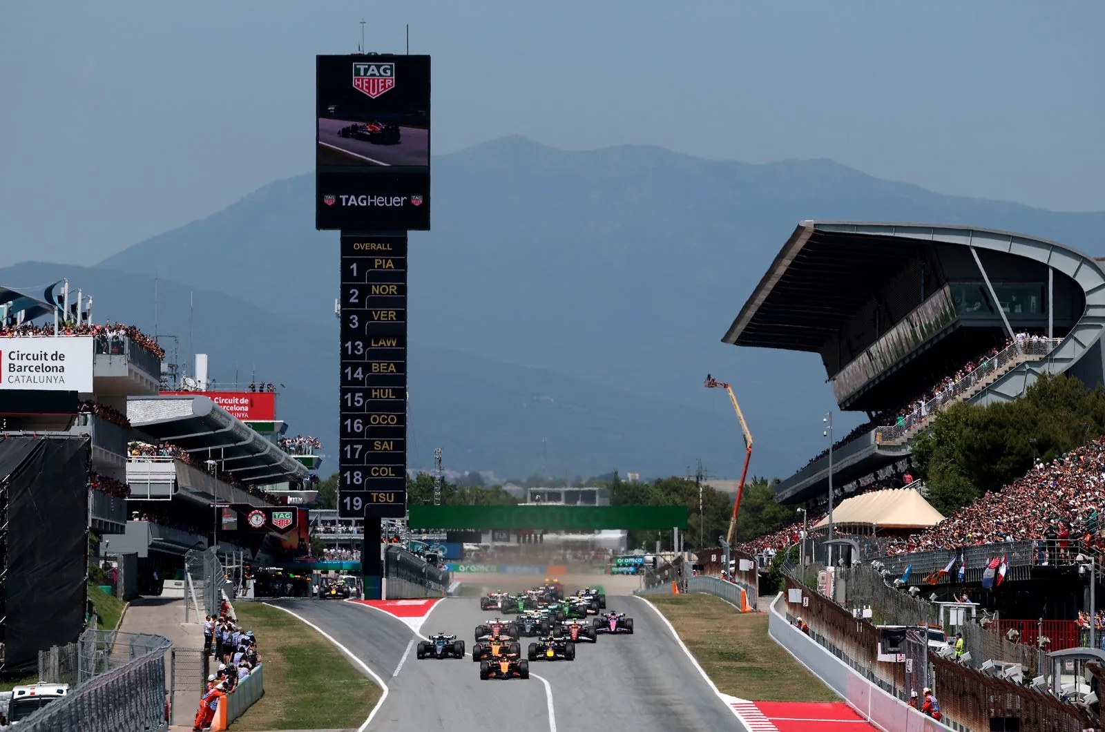 Start, Spanish GP 2025