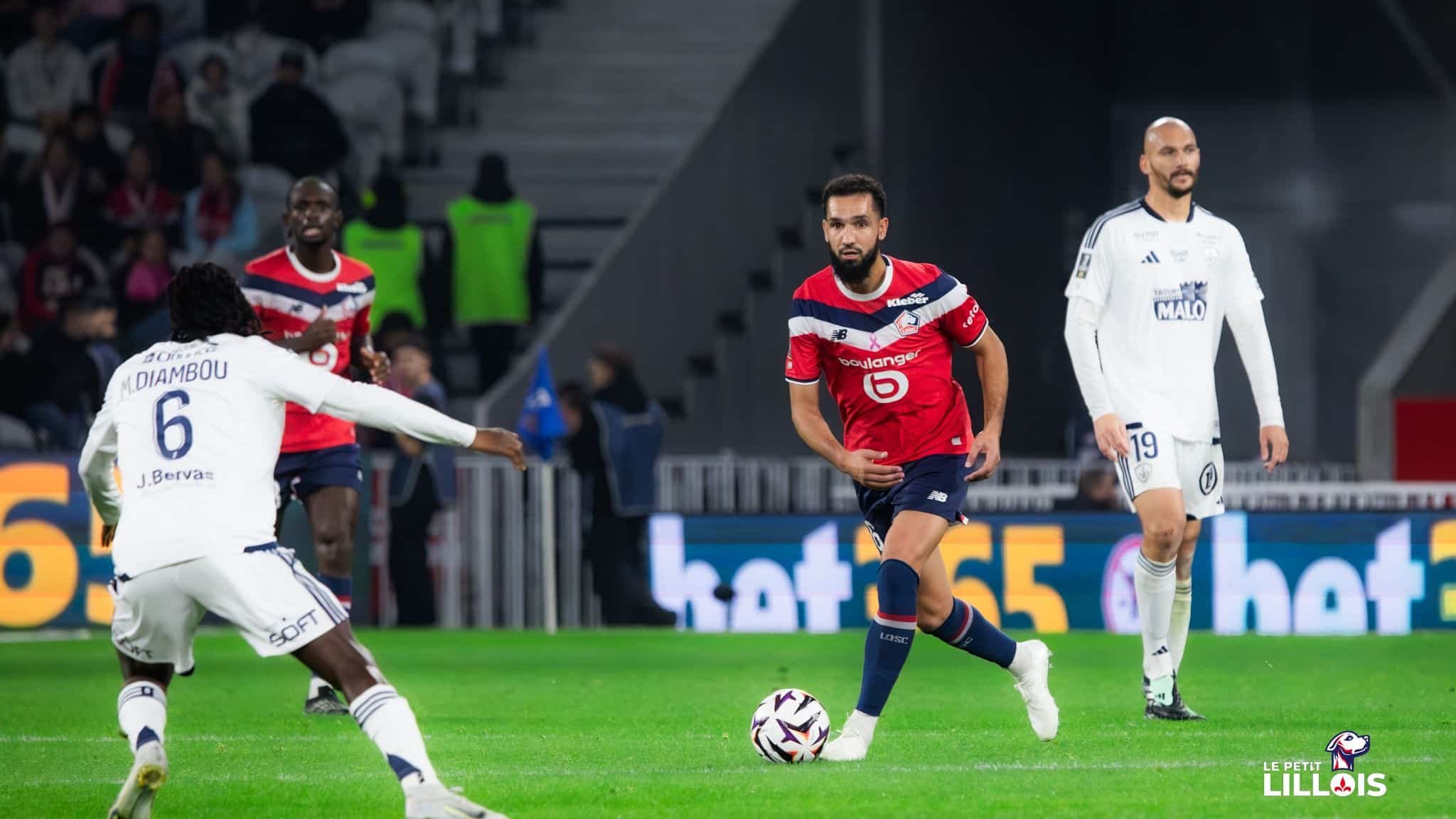 Nabil Bentaleb, milieu de terrain du LOSC.