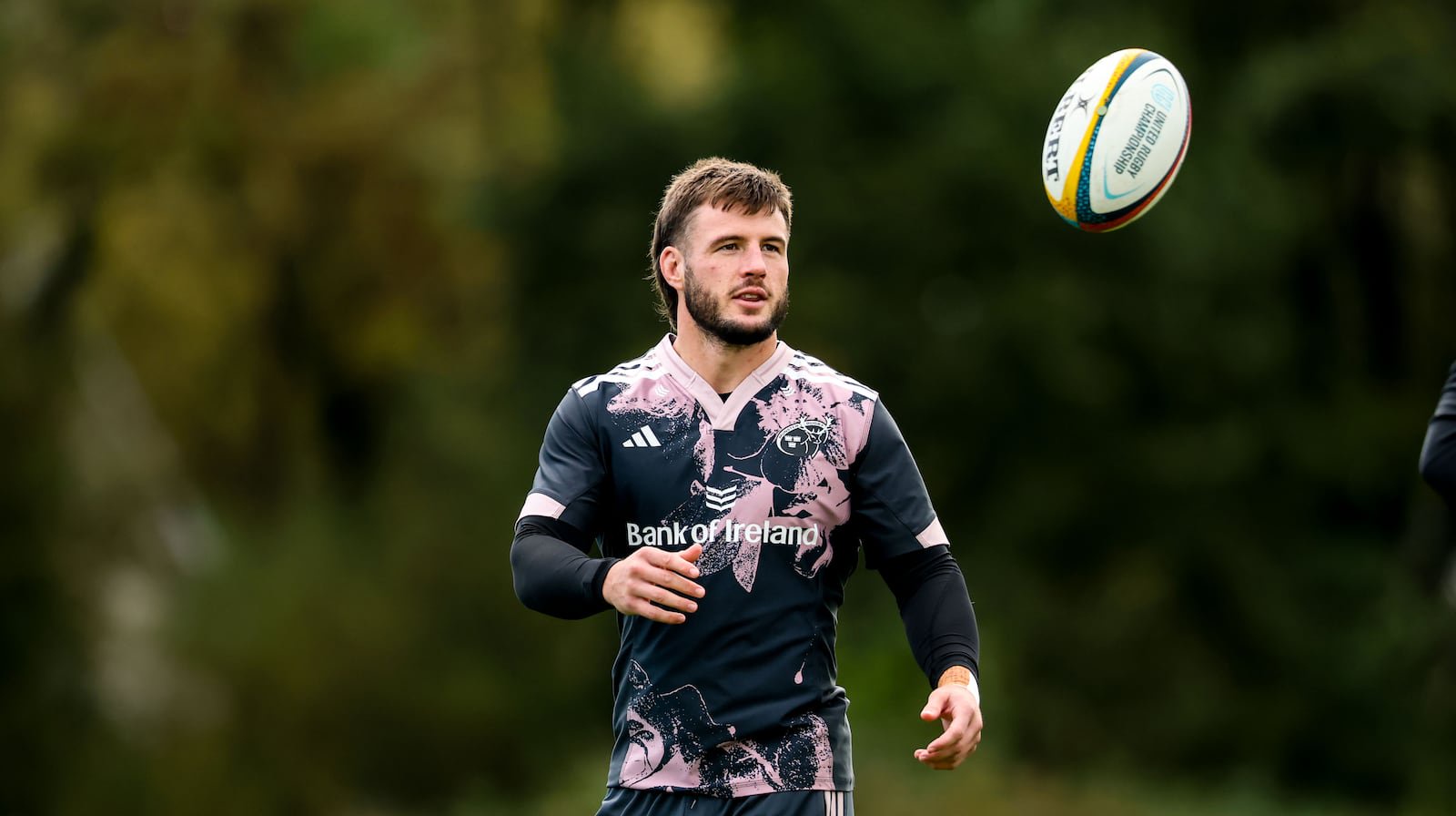 Munster's Alex Nankivell during a training session in Limerick on Tuesday. Photograph: Nick Elliott/Inpho