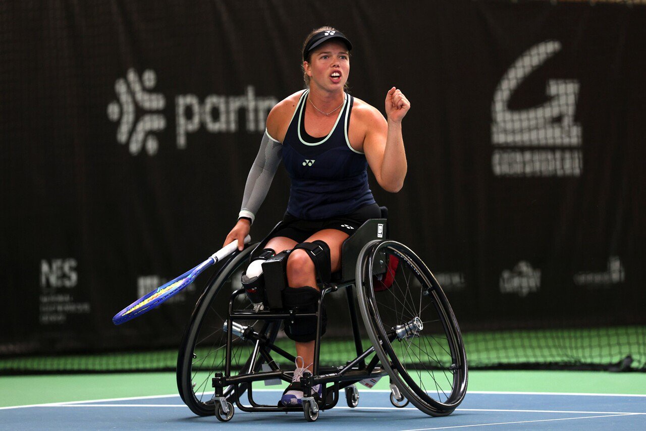 Lizzy De Greef (Pays-Bas, 5ème mondiale) n'a perdu aucun set lors du tournoi en simple.
