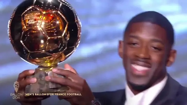 Ousmane Dembele wins Ballon d’Or