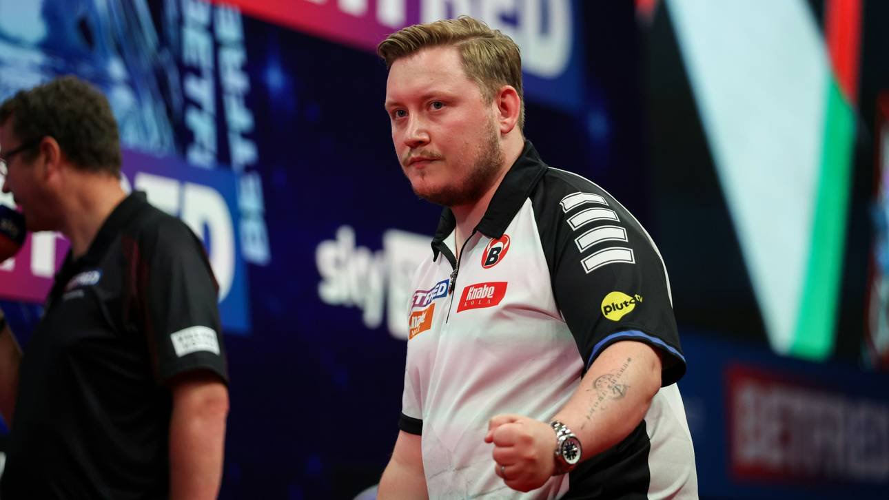 Darts-EM: Schindler erreicht Halbfinale