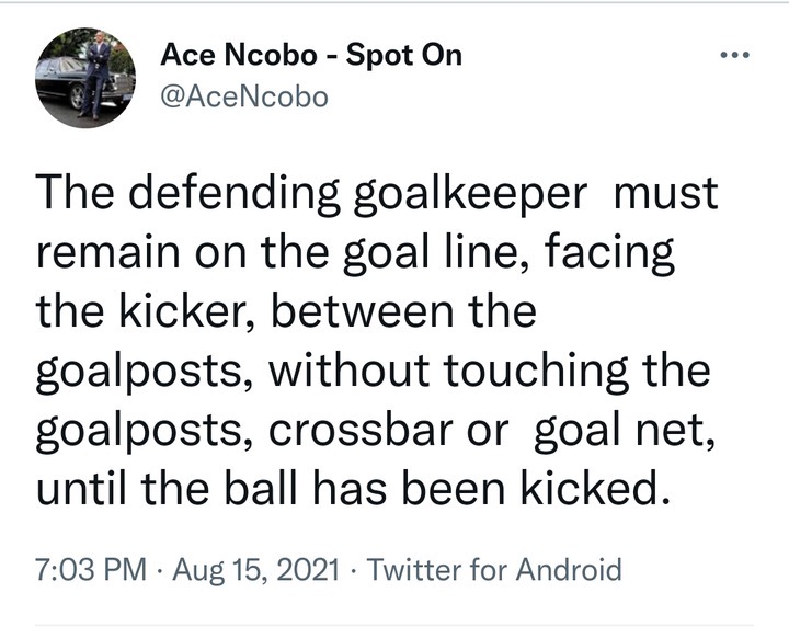 Ace Ncobo Breaks His Silence On Sundowns Goalkeeper's ...