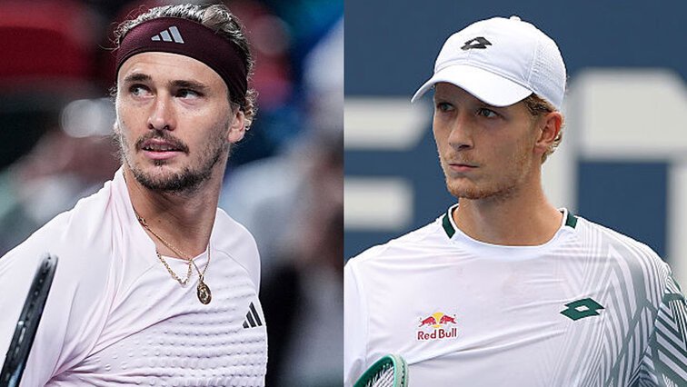 Alexander Zverev geht als klarer Favorit in die Partie gegen Martin Landaluce