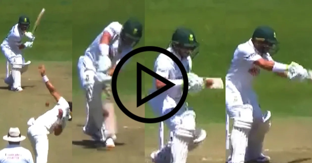 WATCH: Marques Ackerman smashes Mitchell Starc for four consecutive boundaries in SA vs AUS 3rd Test
