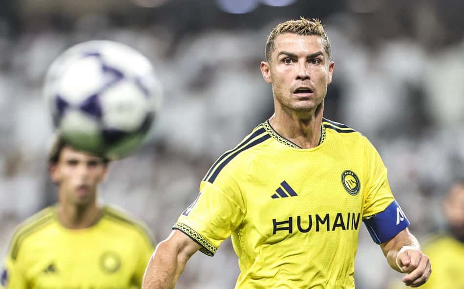 Cristiano Ronaldo em ação no Al-Nassr (Foto: Fadel Senna / AFP)