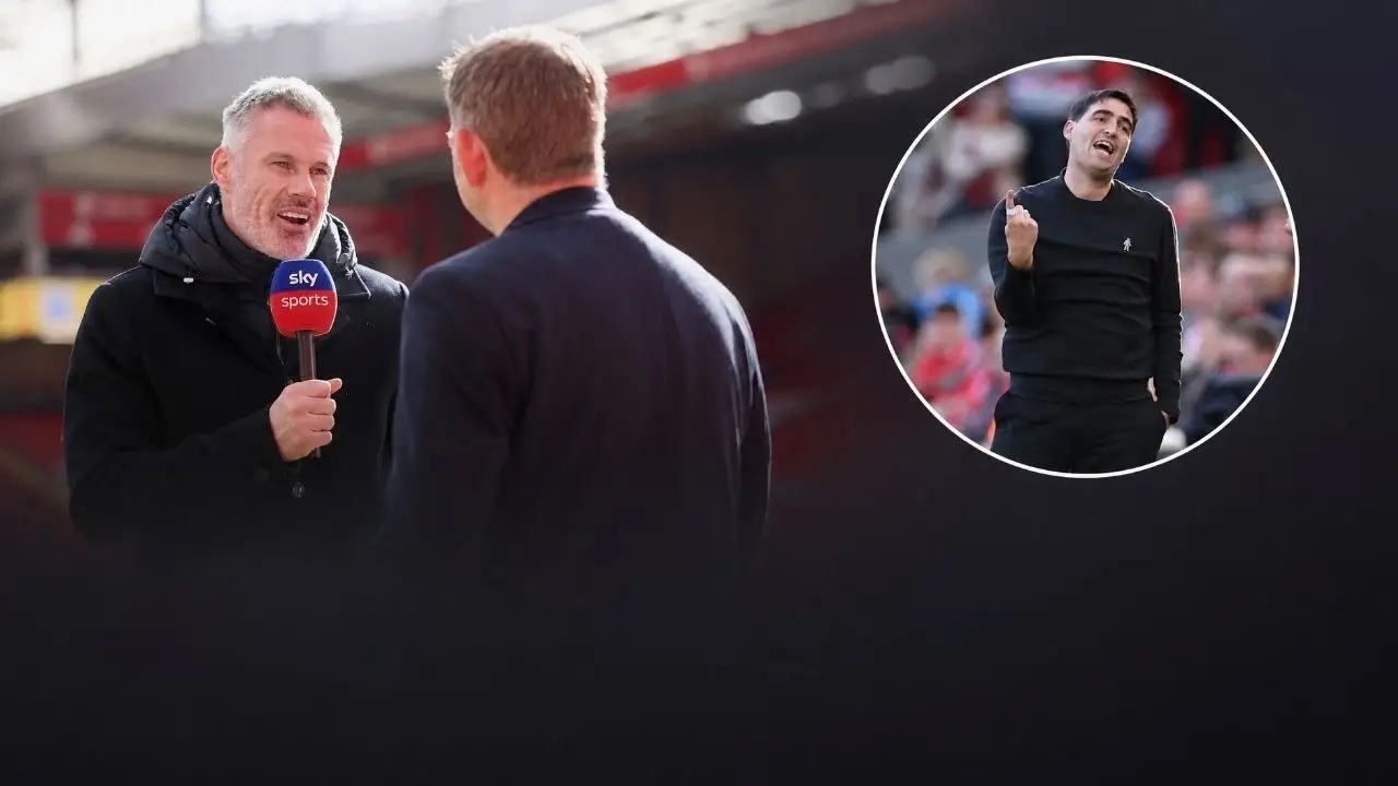 'At the elite level...' - Jamie Carragher gives damning verdict over what he's spotted seconds after Liverpool red card on MNF