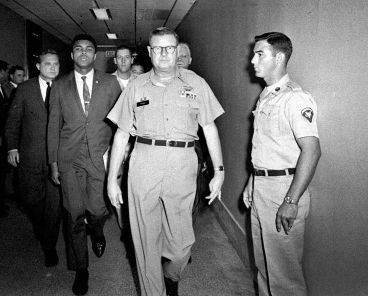 50 years ago this week Muhammad Ali refused the draft in Houston