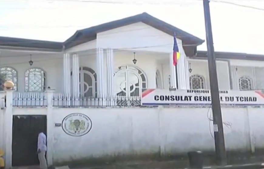 Le consulat du Tchad à Douala. Illustration ©&nbsp;DR